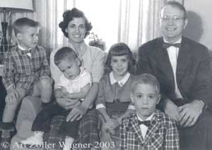 Wagner family, c1958
